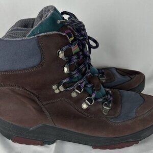 Romika Brown Clima Control Lace Up Hiking Boots Mens 43 US 9.5 Winter Alaska